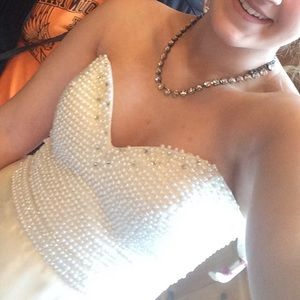 Prom Dress (Champagne)